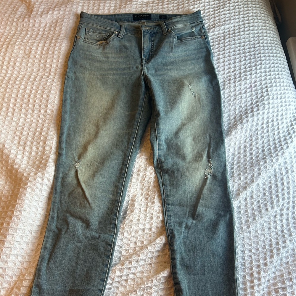 Lucky Brand Mid Rise Skinny Jeans